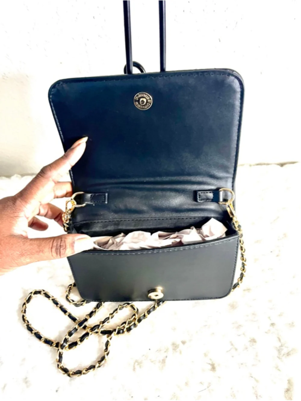 Sergio Di Rossetti SDR quilted crossbody bag with silver hardware